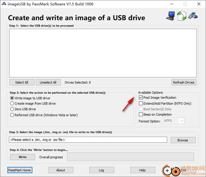 PassMark ImageUSB(U盤啟動盤制作程序)