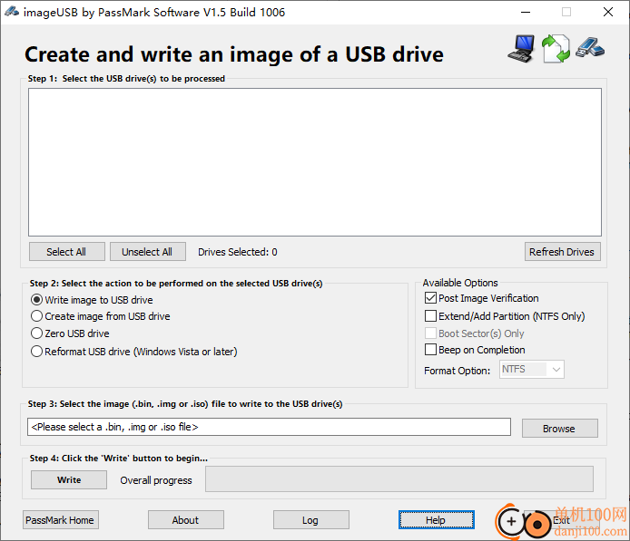 PassMark ImageUSB(U盘启动盘制作程序)