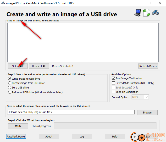 PassMark ImageUSB(U盤啟動盤制作程序)