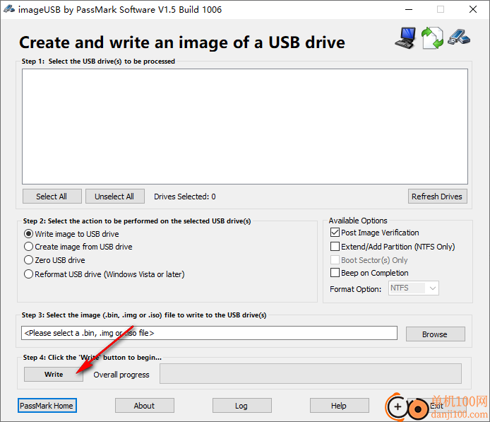 PassMark ImageUSB(U盤啟動盤制作程序)