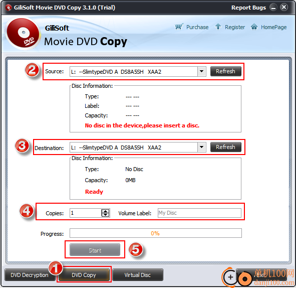 GiliSoft Movie DVD Copy(DVD復制工具)