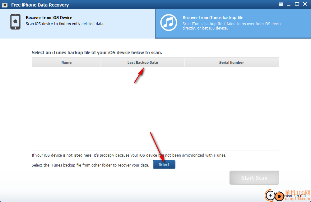 ThunderSoft Free iPhone Data Recovery(iPhone数据恢复)