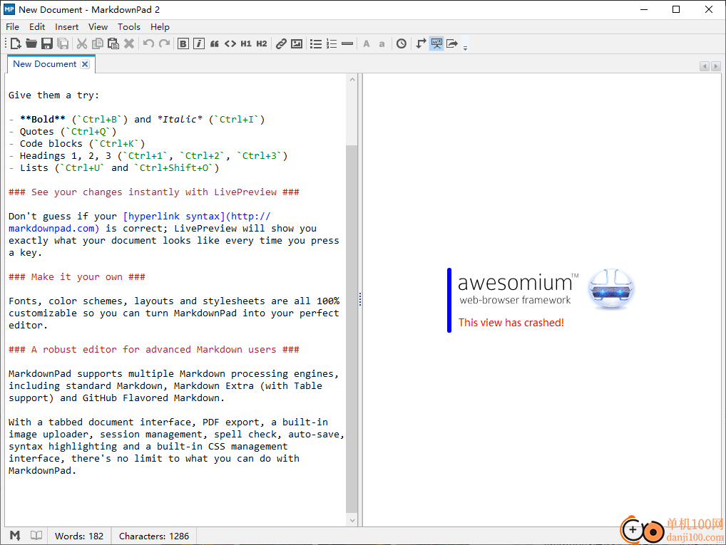 markdownpad2中文版