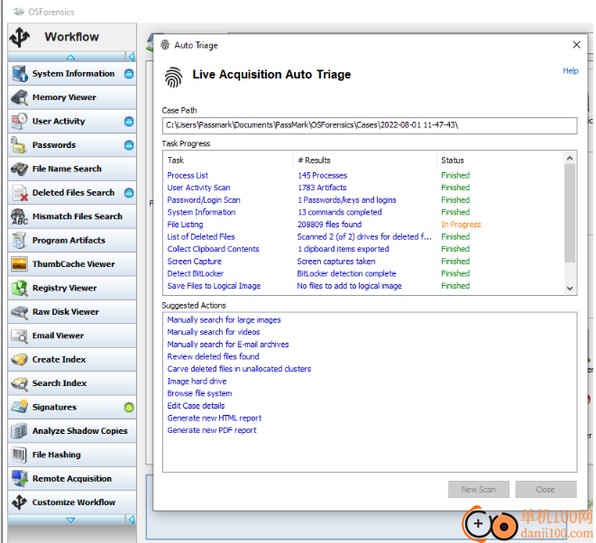 PassMark OSForensics(取证软件)