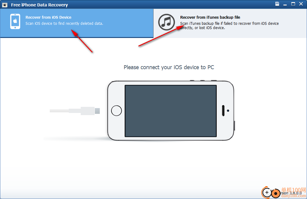 ThunderSoft Free iPhone Data Recovery(iPhone数据恢复)