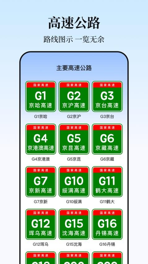 实时高速路况查询软件v3.2.1(3)