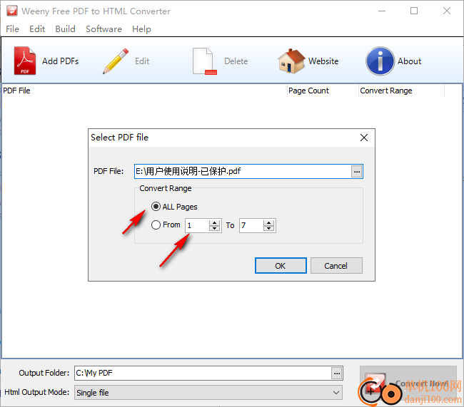 Weeny Free PDF to HTML Converter(PDF转换html)