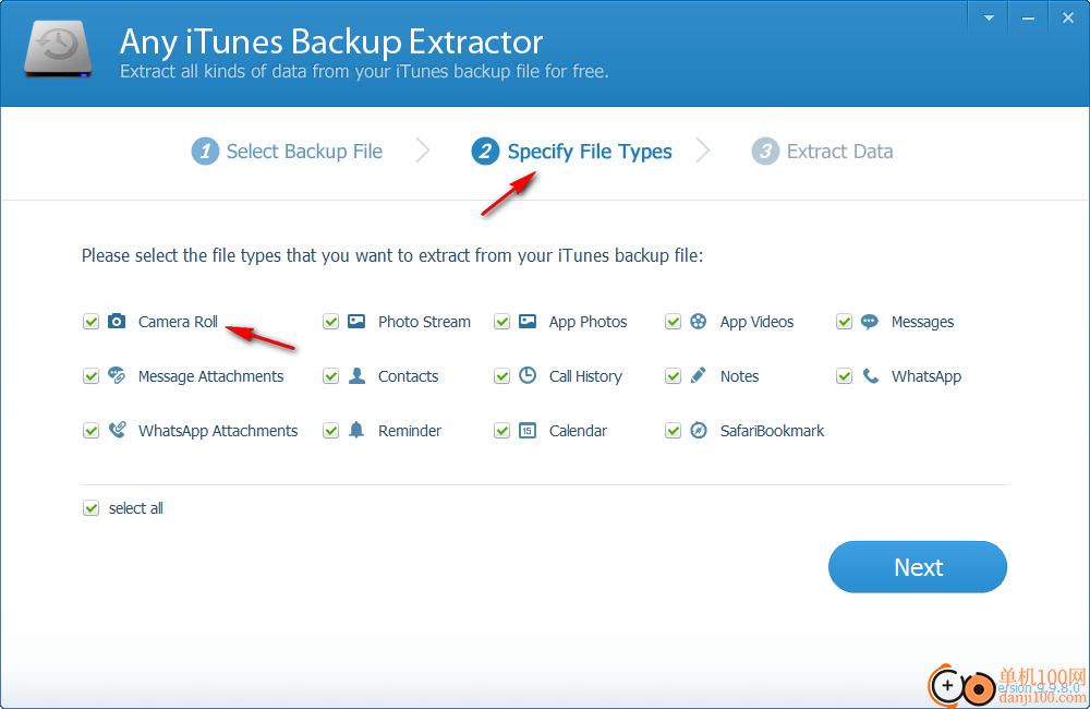 Any iTunes Backup Extractor(iTunes备份提取器)