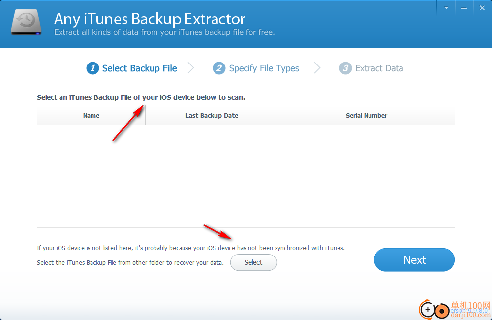 Any iTunes Backup Extractor(iTunes备份提取器)