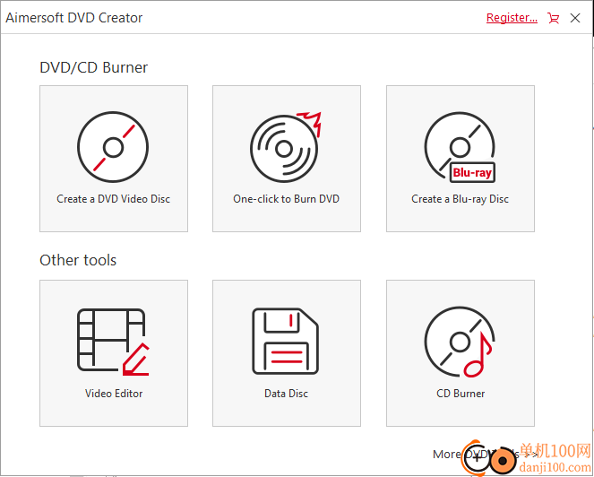 Aimersoft DVD Creator(DVD刻錄機)