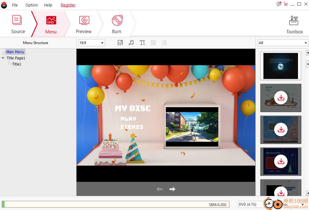 Aimersoft DVD Creator(DVD刻录机)