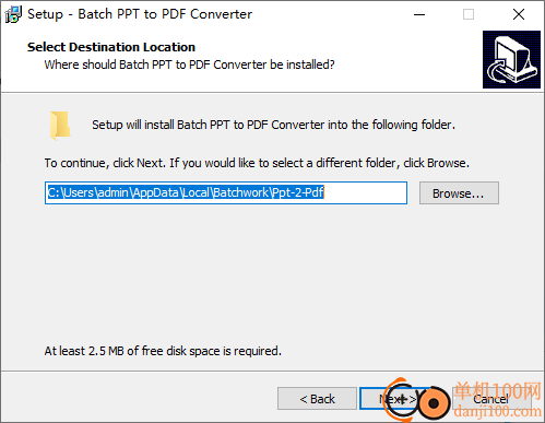 Batch PPT TO PDF Converter(PPT转PDF批量转换器)