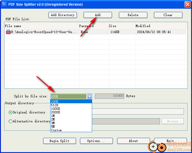 VeryPDF PDF Size Splitter(PDF大小分割器)