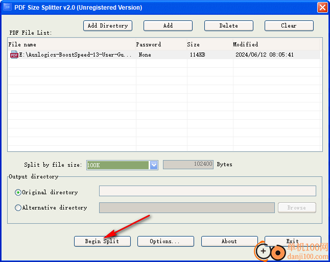 VeryPDF PDF Size Splitter(PDF大小分割器)