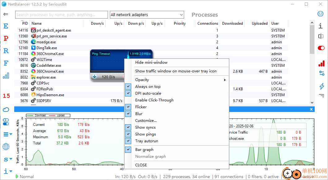 NetBalancer(网络监测App)