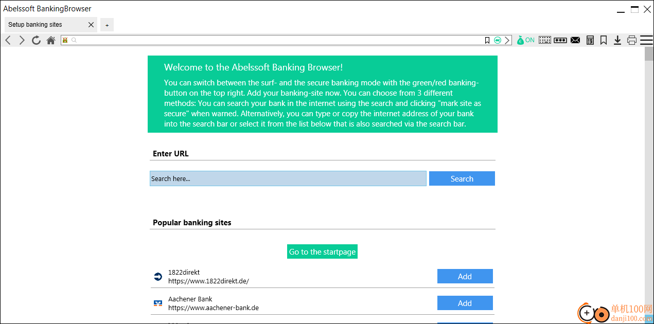 Abelssoft BankingBrowser(網(wǎng)銀瀏覽器工具)