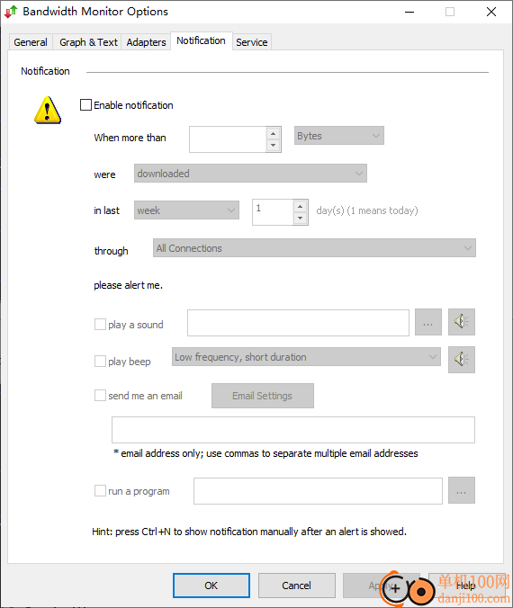 Bandwidth Monitor(带宽检测工具)