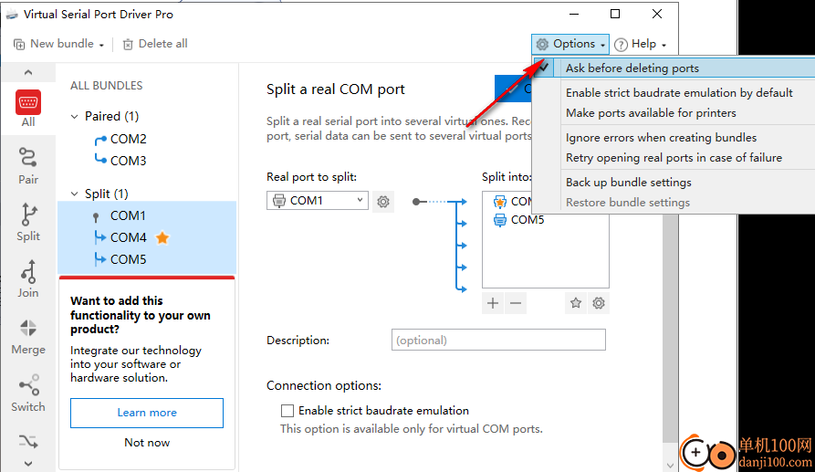 virtual serial port driver pro(虚拟串行端口设备)