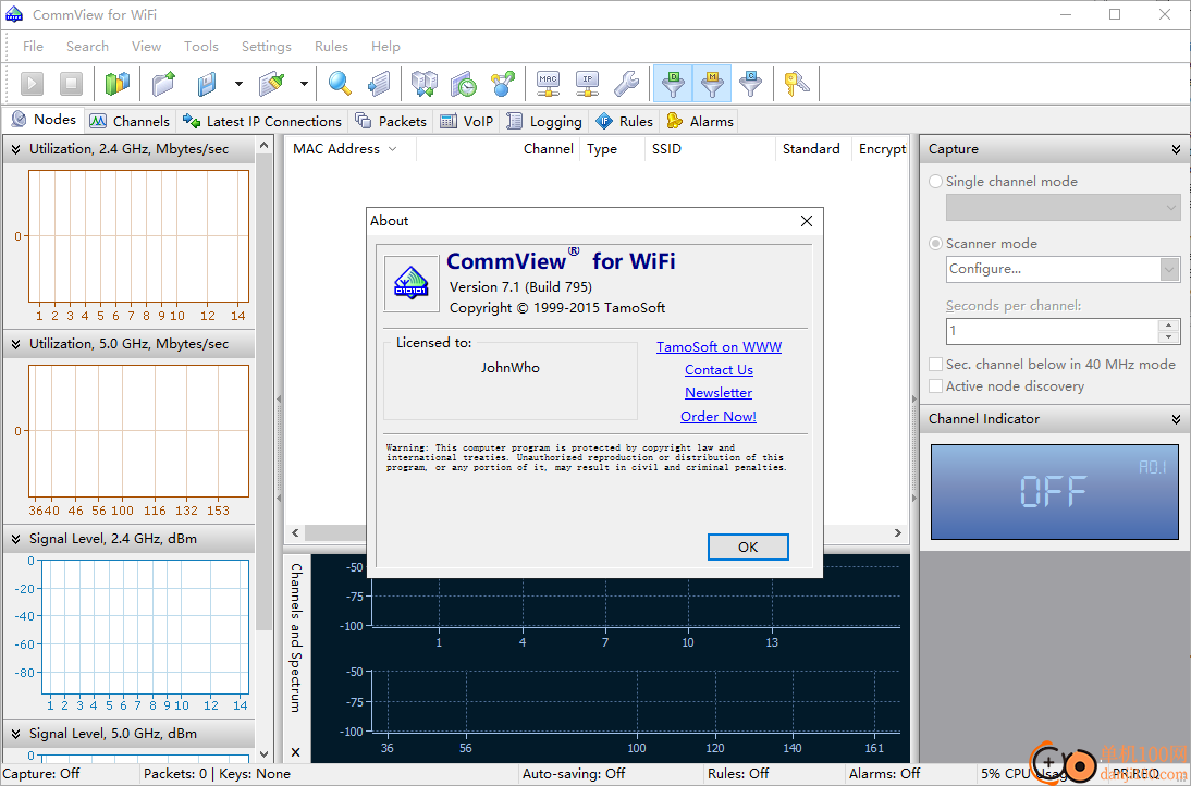 CommView for WiFi免费版