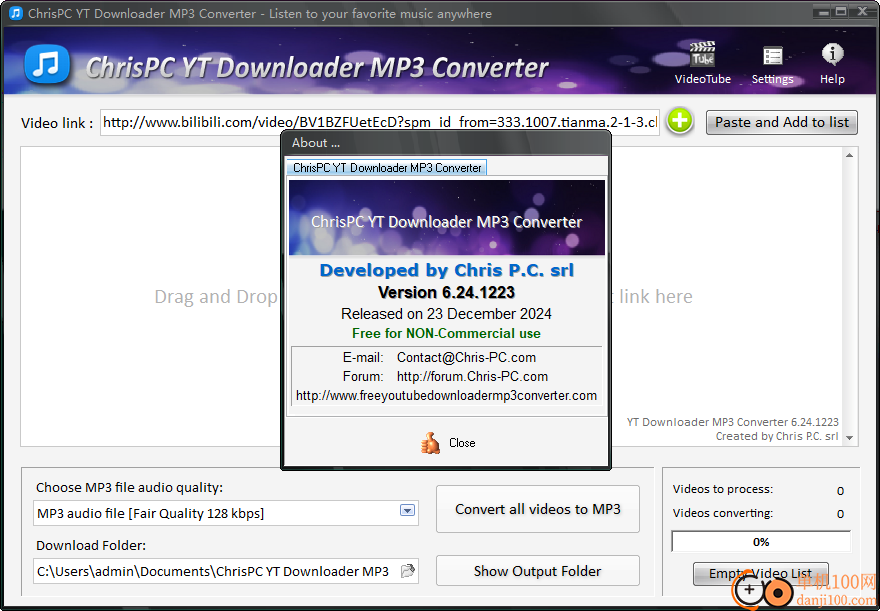 ChrisPC YT Downloader MP3 Converter(YouTube視頻下載器)