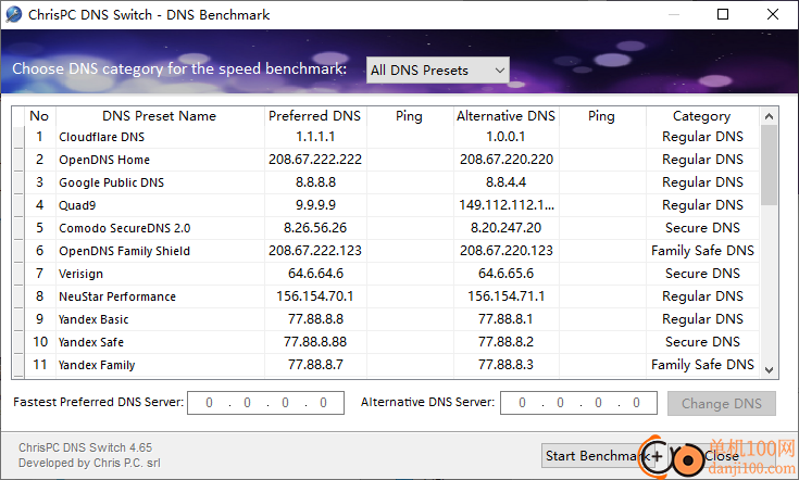 ChrisPC DNS Switch pro(DNS修改切换工具)