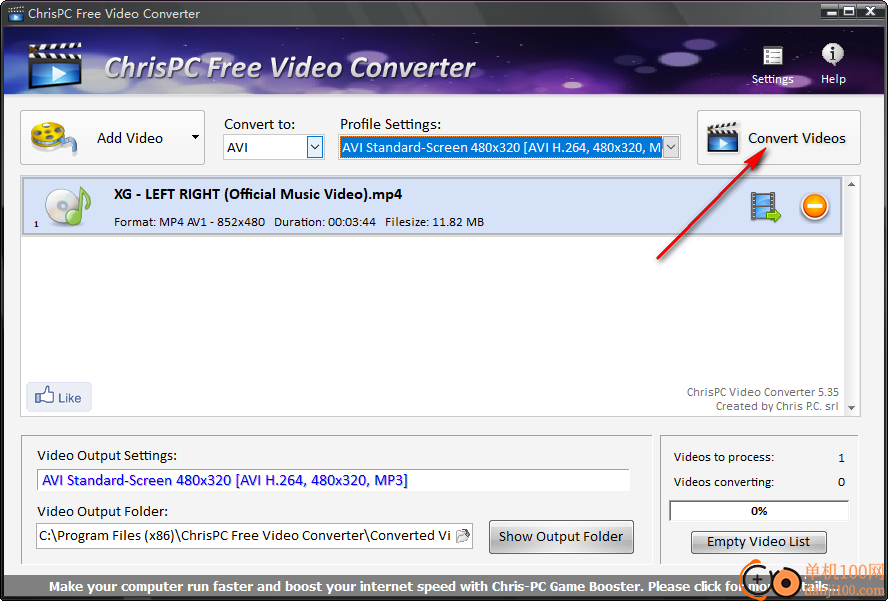 ChrisPC Free Video Converter(视频转换器)