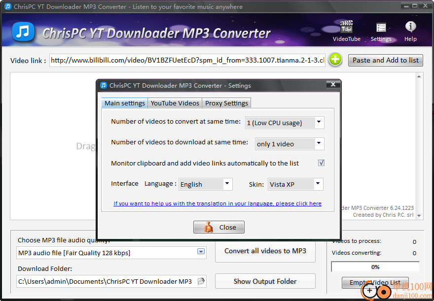 ChrisPC YT Downloader MP3 Converter(YouTube视频下载器)