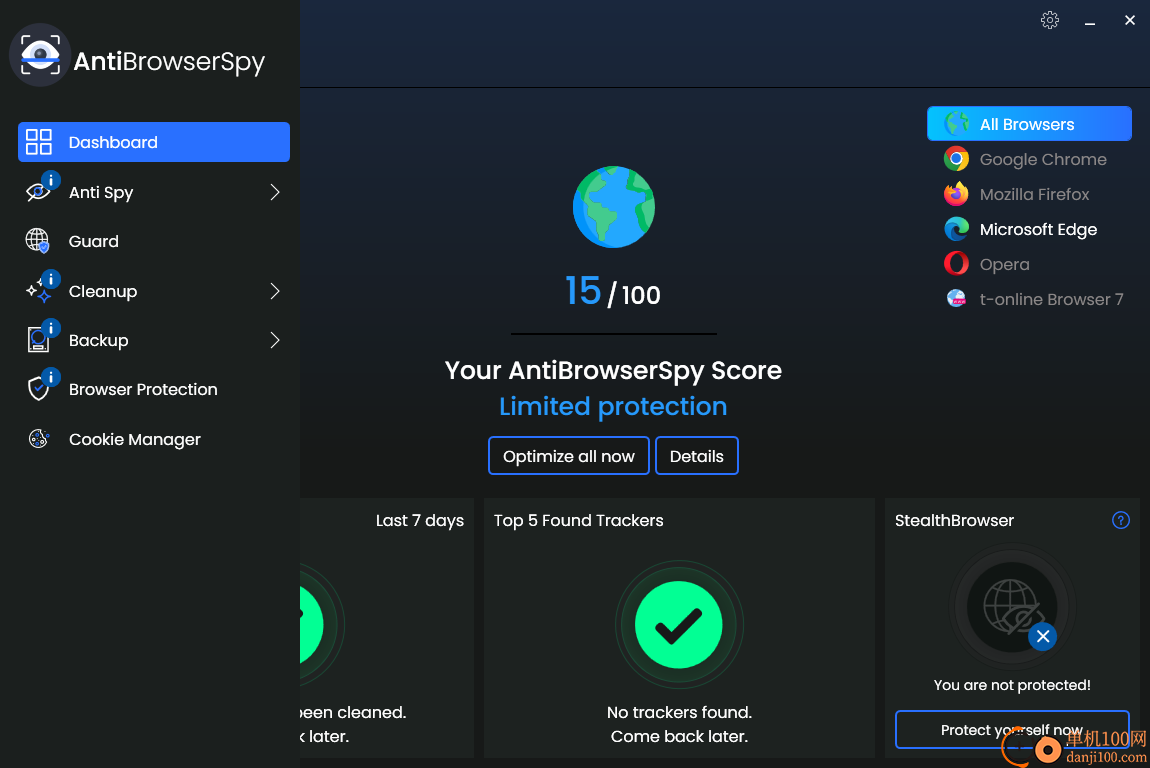 Abelssoft AntiBrowserSpy(反間諜軟件)