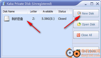 Kaka Private Disk(磁盘加密App)