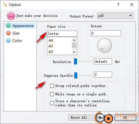 VeryPDF Raster to Vector Converter(光栅到矢量转换器转换器)