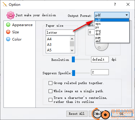 VeryPDF Raster to Vector Converter(光栅到矢量转换器转换器)