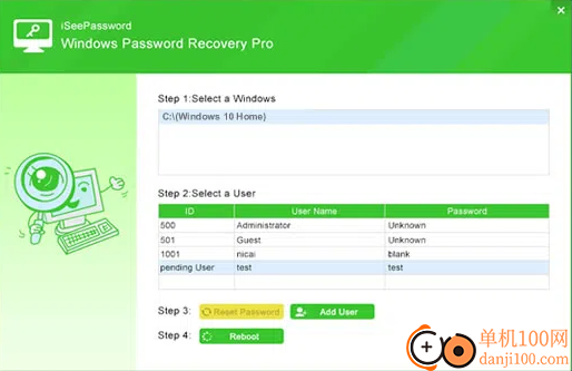 iSeePassword Windows Password Recovery Pro(电脑密码重置工具)