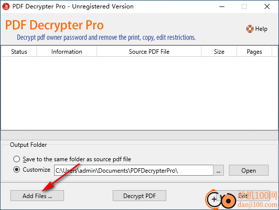 PDF Decrypter Pro(PDF文件解密工具)