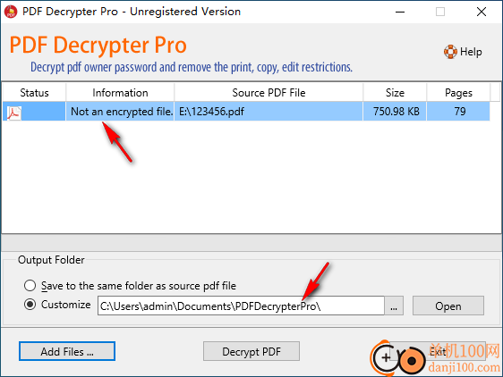 PDF Decrypter Pro(PDF文件解密工具)