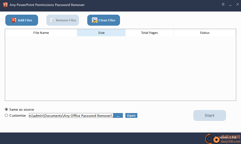 Any PowerPoint Permissions Password Remover(PPT權(quán)限密碼移除器)