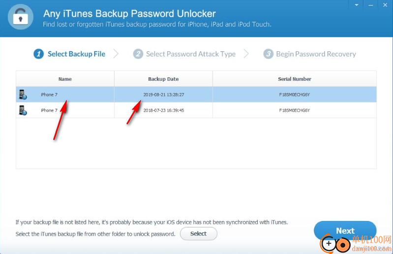 Any iTunes Backup Password Unlocker(iTunes備份密碼解鎖軟件)