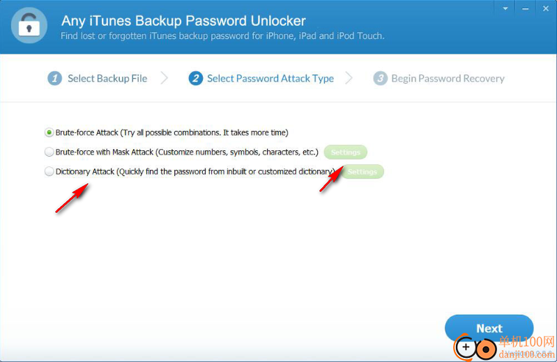 Any iTunes Backup Password Unlocker(iTunes備份密碼解鎖軟件)