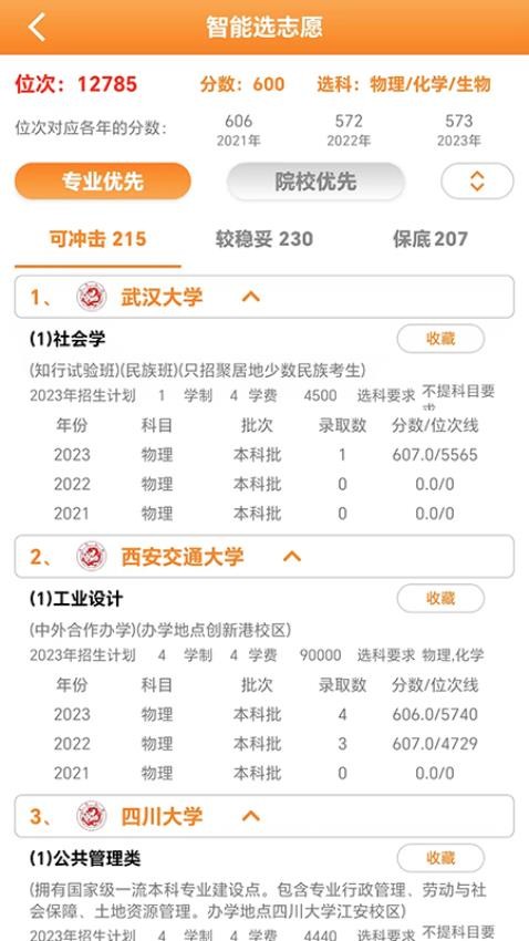 志愿无忧高考志愿管理系统App