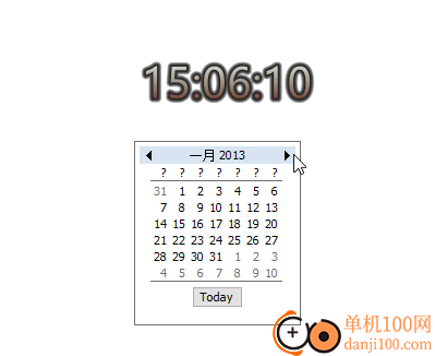 浪迹超酷数字时钟
