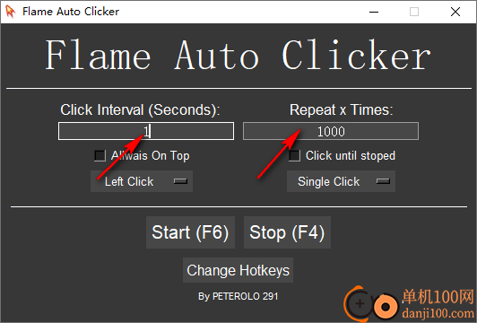 Flame Auto Clicker(鼠标自动点击器)