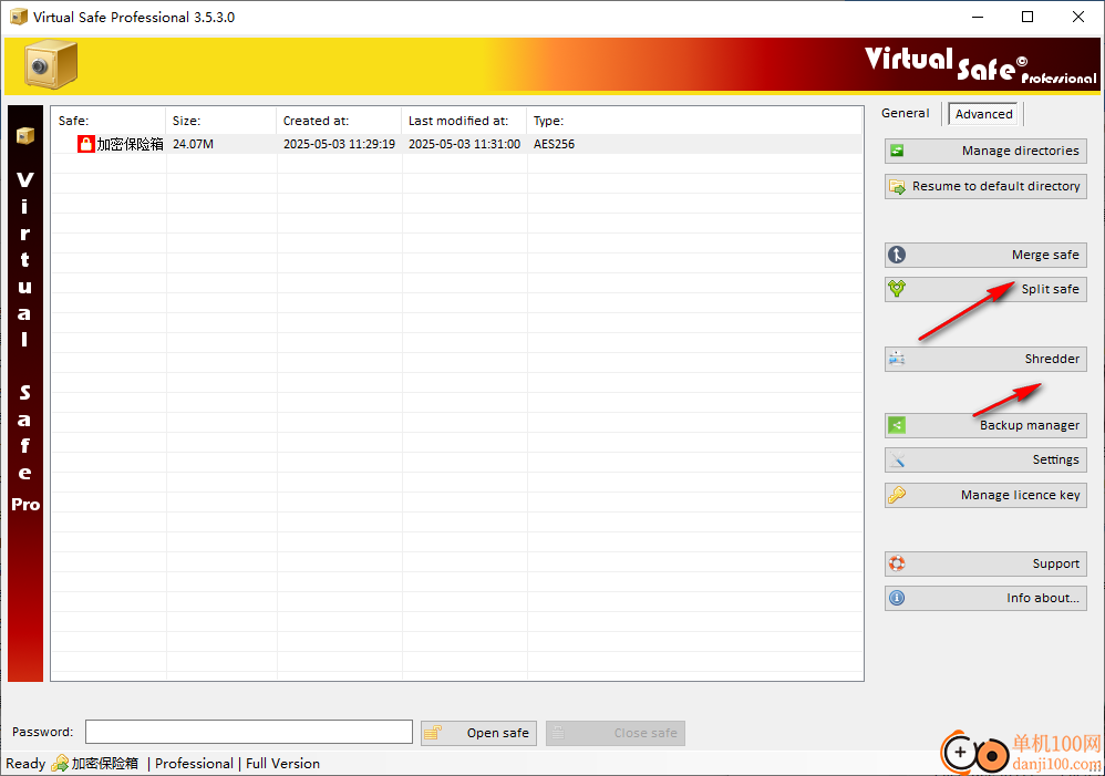 Virtual Safe Professional(文件加密工具)