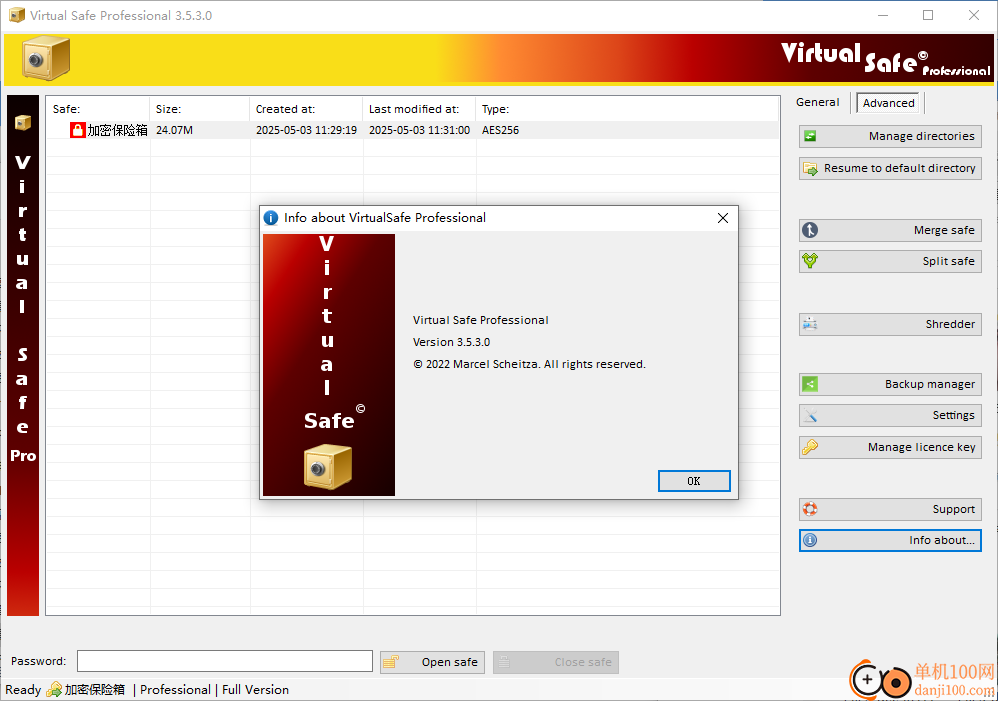 Virtual Safe Professional(文件加密工具)