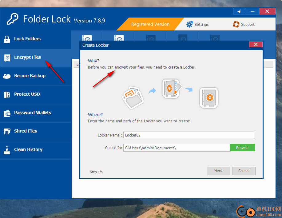 Folder Lock(文件加密软件)