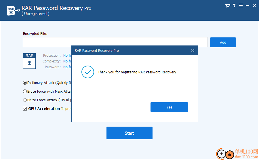 RAR Password Recovery Pro(rar密码解锁器)