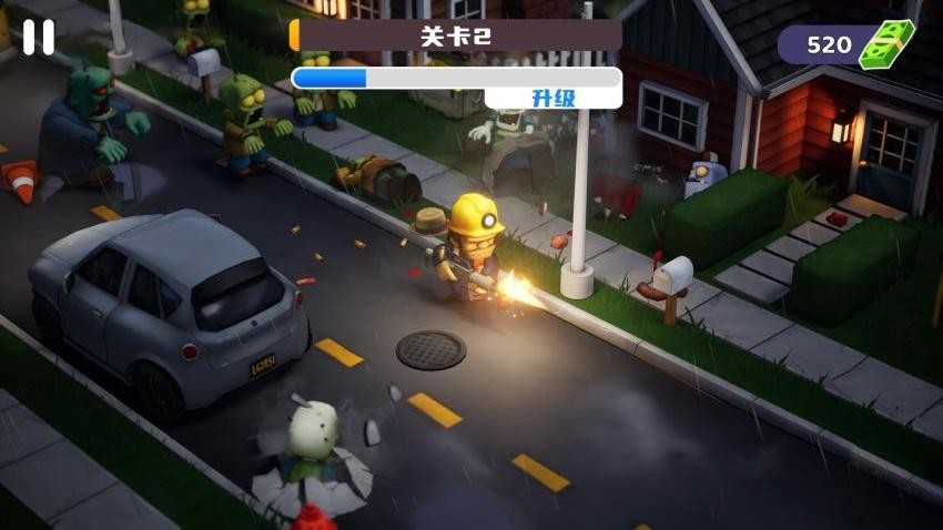 向僵尸开火游戏