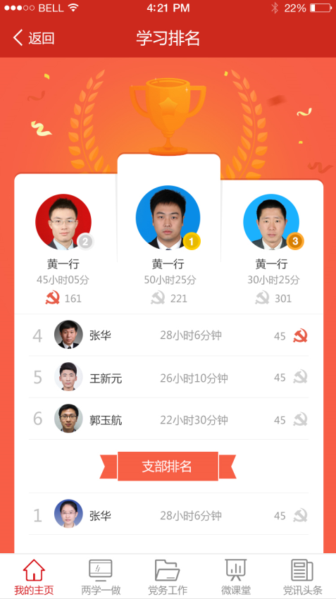 渭南互聯網黨建云平臺客戶端v1.5.0 3
