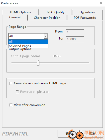 VeryPDF PDF2HTML(PDF轉(zhuǎn)換HTML)