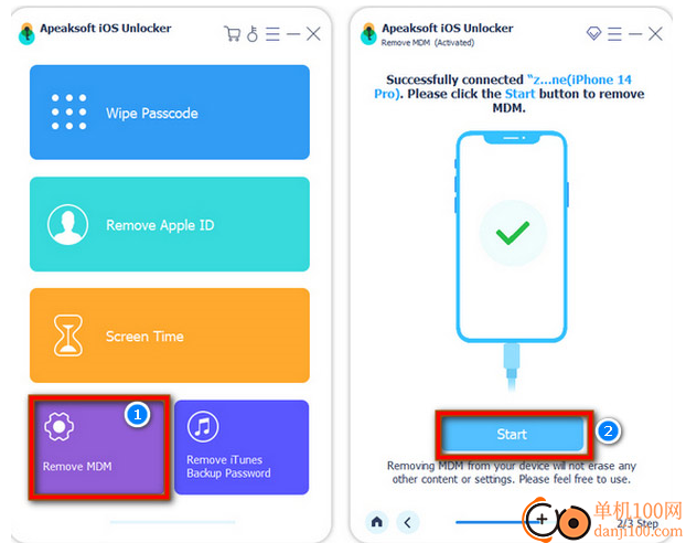 Apeaksoft iOS Unlocker(iPhone解鎖軟件)