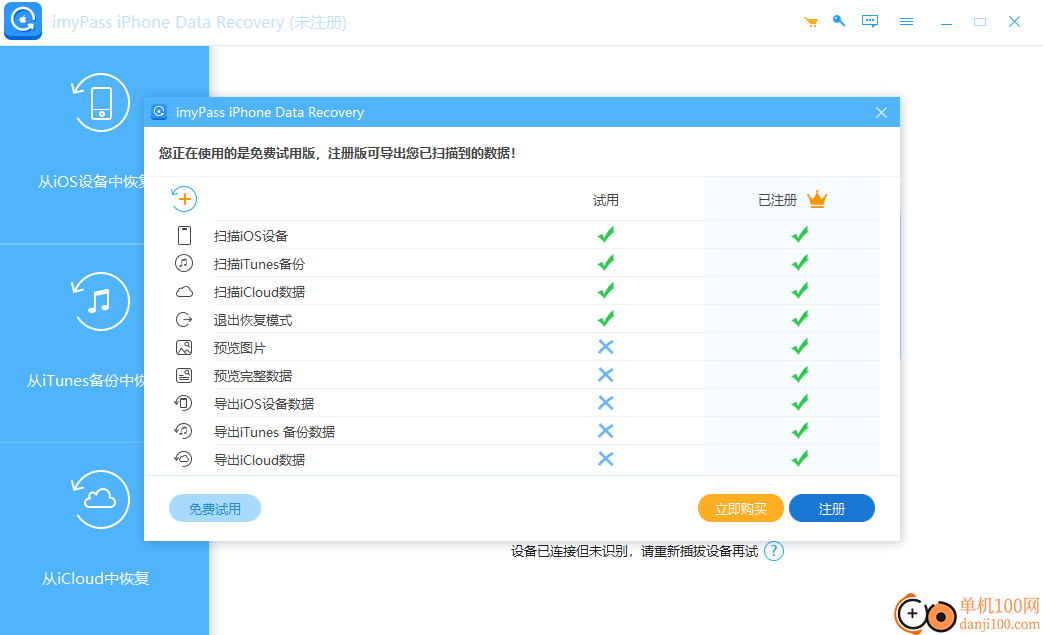 imyPass iPhone Data Recovery(iPhone数据恢复软件)