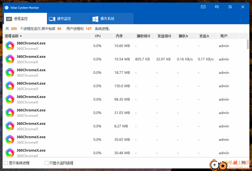 Wise System Monitor(系统监控)